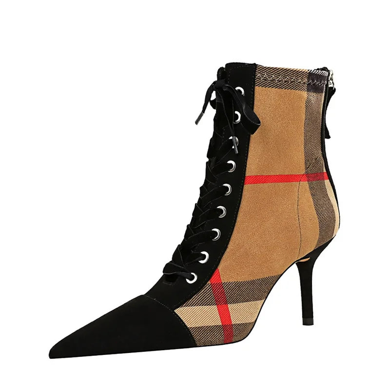 Women's Fashion High Heel Boots