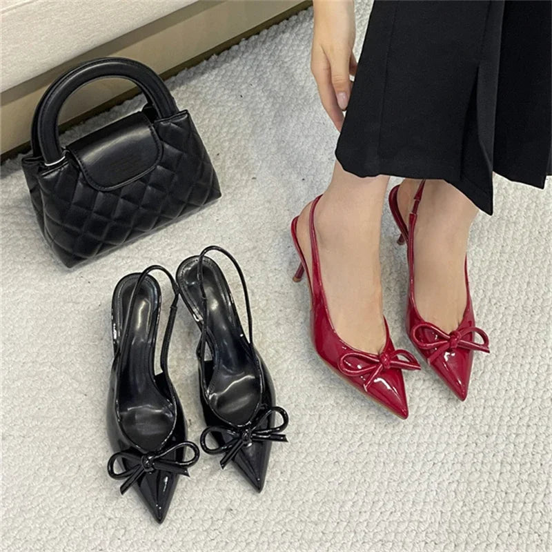 Women's Elegant Pumps Pointed Toe Thin High Heels